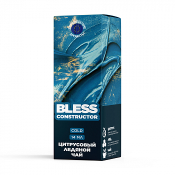 Ароматизатор BLESS CONSTRUCTOR ICE "Цитрусовый ледяной чай" (на 30мл) 